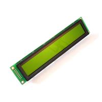 Display Elektronik LC-display Zwart Geel-groen (b x h x d) 180 x 40 x 13.9 mm DEM20233SYH-LY