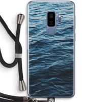Oceaan: Samsung Galaxy S9 Plus Transparant Hoesje met koord - thumbnail
