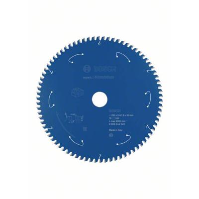 Bosch Accessories Bosch Power Tools 2608644545 Cirkelzaagblad 250 x 30 mm Aantal tanden: 78 1 stuk(s)