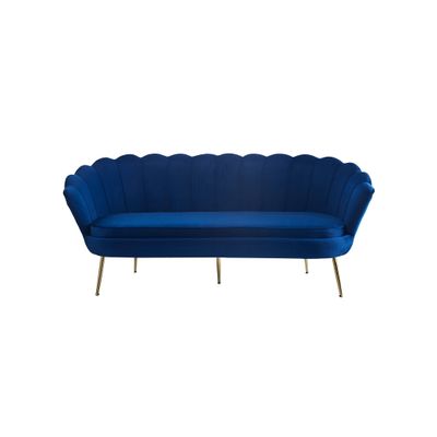 Bank Chanelle Donkerblauw 180 cm