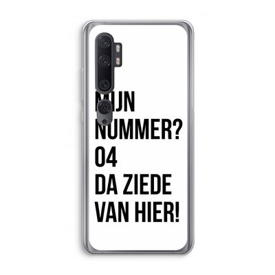 Da ziede van hier: Xiaomi Mi Note 10 Pro Transparant Hoesje
