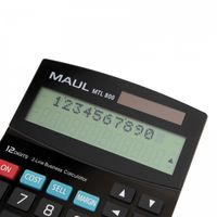 MAUL MTL 800 calculator Desktop Rekenmachine met display Zwart - thumbnail