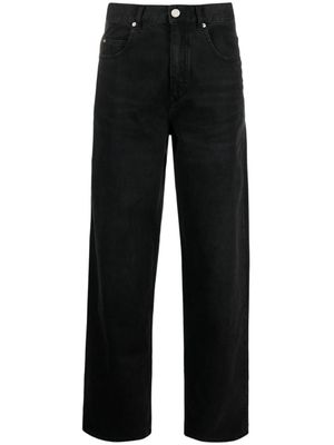 ISABEL MARANT jean Joanny à taille haute - Noir