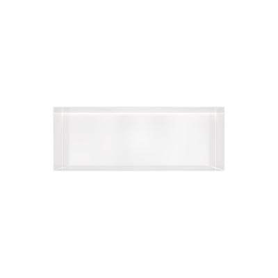 Hotbath &More Inbouwnis - 30 x 80 x 10 cm - Frameless - met LED-verlichting - Mat Wit