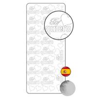 Vaessen Creative • sticker 10x23cm 10pcs zilver "te quiero"