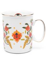 Bitossi Home tasse en porcelaine à fleurs - Blanc - thumbnail