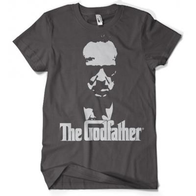 The Godfather print t-shirt - grijs - heren - katoen - officiele film merchandise kleding