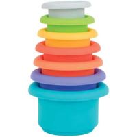 Stapelbare badbekers - NUBY - Siliconen - 5 kleuren - 5 vormen