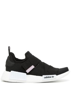 adidas baskets à contrefort contrastant - Noir