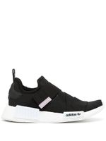 adidas baskets à contrefort contrastant - Noir