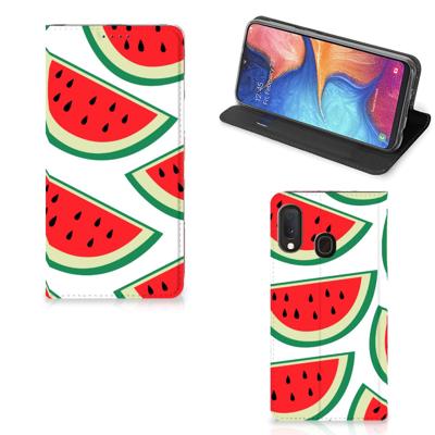 Samsung Galaxy A20e | Flip Style Cover | Watermelons
