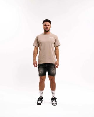 Malelions Yacht T-shirt Mm1-hs25-57 Print T-shirts 336 Taupe