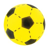 Foam Voetbal - soft - geel - 20 cm   -