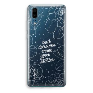 Good stories: Huawei P20 Transparant Hoesje
