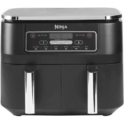 NINJA FOODI AF300EU - Olievrije friteuse met twee zones - Sync, Match-functies - 6 kookmodi - 7,6 L - 2400W