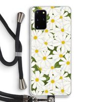 Summer Daisies: Samsung Galaxy S20 Plus Transparant Hoesje met koord Summer Daisies: Samsung Galaxy S20 Plus Transparant Hoesje met koord