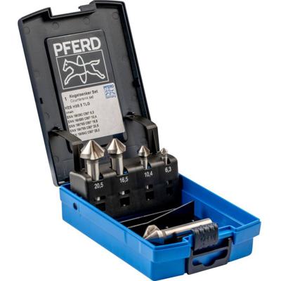 PFERD TOOLS SET KES HSS DIN 335 C90° 5 25202153 Kegelverzinkboorset HSS 1 stuk(s)