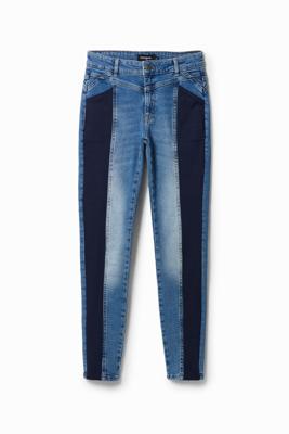 Slim fit jeans strook - BLUE - 44