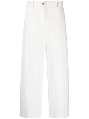 Fabiana Filippi pantalon ample à coupe courte - Blanc