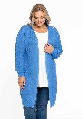 Yoek Kabelvest KNIT | Licht Blauw | Maat 54/56