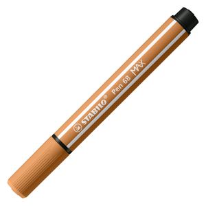 STABILO Pen 68 MAX Viltstift Met Dikke Beitelpunt Donker Oker