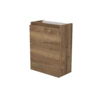 Fonteinkast Sanilux Trendline 52x40x22 cm Links Softclose Tabak Oak Sanilux