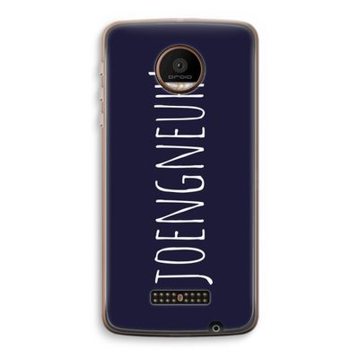 Joengneuh!: Motorola Moto Z Force Transparant Hoesje