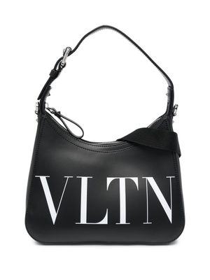 Valentino Garavani sac porté épaule VLTN en cuir - Noir