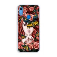 Lady Moth: Huawei Y6s Transparant Hoesje