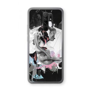 Camouflage de sommeil: Xiaomi Redmi 9 Transparant Hoesje