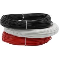 Renkforce RF-4738582 Filament ABS kunststof 1.75 mm 600 g Zwart, Wit, Rood 1 stuk(s)