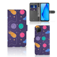 Huawei P40 Lite Wallet Case met Pasjes Space - thumbnail