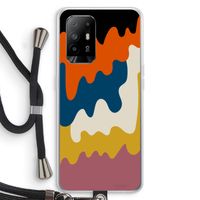Baar A: Oppo A94 5G Transparant Hoesje met koord