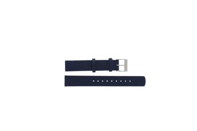 Horlogeband Skagen SKW2812 Leder Blauw 16mm