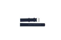 Horlogeband Skagen SKW2812 Leder Blauw 16mm