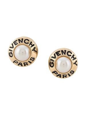 Givenchy Pre-Owned boucles d'oreilles à fermoir clip