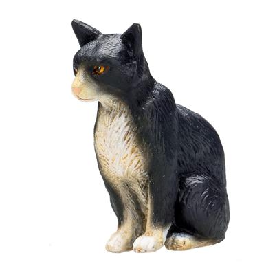 Mojo farmland zittende kat zwart/wit 387371
