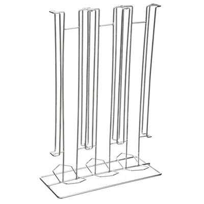 5Five Koffie cups capsule houder - dispenser - zilver - voor 36 cups - metaal - Dolce Gusto