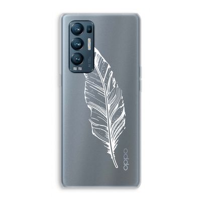 Pluim: Oppo Find X3 Neo Transparant Hoesje