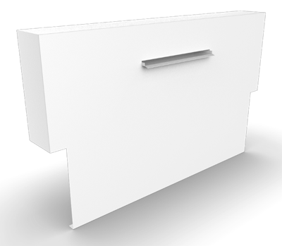 Cascadi Aluminium Watervalelement (op vijver) Lengte: 1000 Breedte: 250 Hoogte: 1600 - Geroba