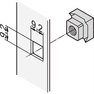 Schroff 21101171 19 inch Montagemateriaal