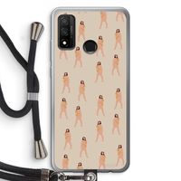 You're so golden: Huawei P Smart (2020) Transparant Hoesje met koord