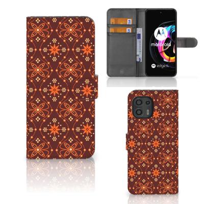 Motorola Edge 20 Lite | Telefoon Hoesje | Batik Brown