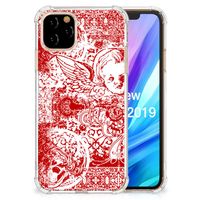 Extreme Case Apple iPhone 11 Pro Angel Skull Rood