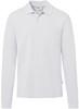 Hakro 809 Long-sleeved pocket polo shirt Top - White - 3XL