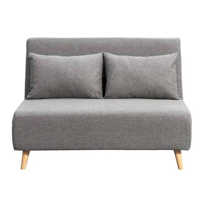 Leen Bakker - Slaapbank Luzern - 81x121x90 Cm - Stof - Grijs
