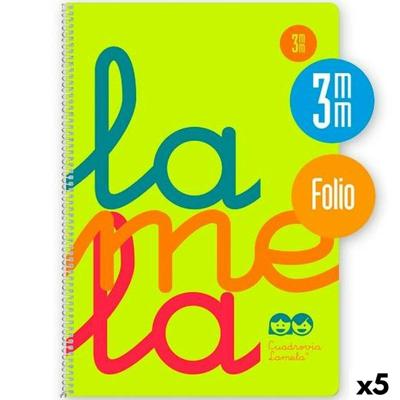 Schrift Lamela Geel Din A4 80 Lakens (5 Stuks)