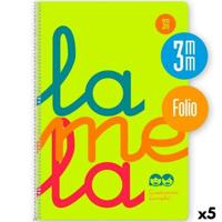 Schrift Lamela Geel Din A4 80 Lakens (5 Stuks)