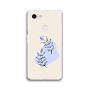 Leaf me if you can: Google Pixel 3 XL Transparant Hoesje