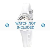 Horlogeband Calypso K5163-7 Kunststof/Plastic Wit 10mm